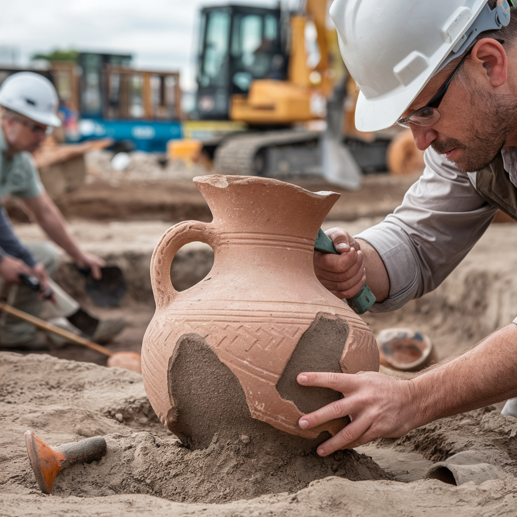 Netikėtai archeologiniai radiniai statybų metu: kaip elgtis rangovams?